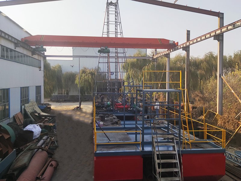 钻探式抽沙船